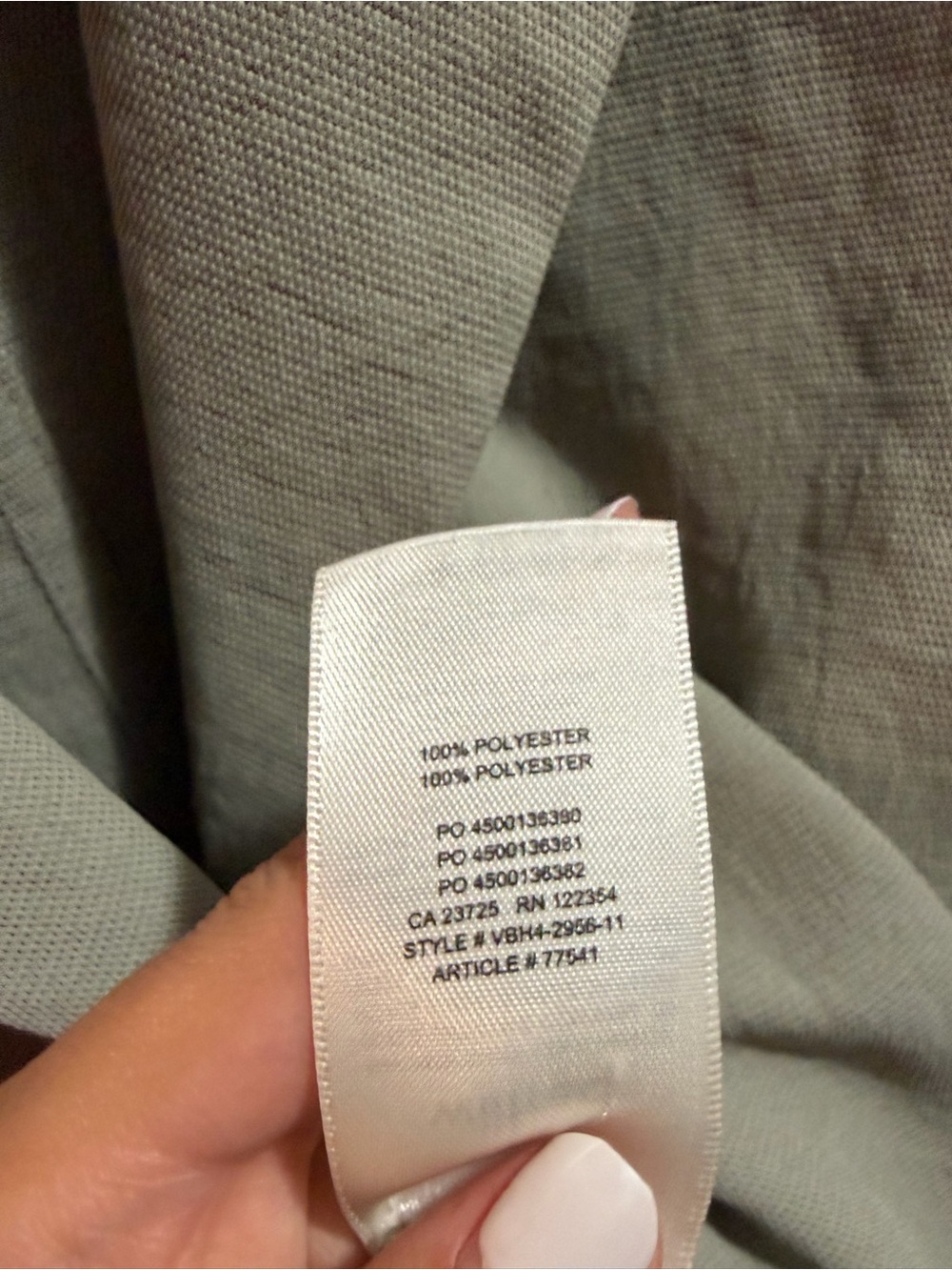 Wilfred light sage green jacket - Picture 6 of 6